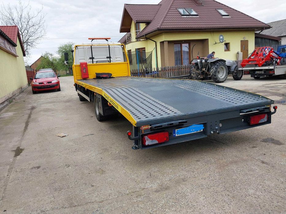 Najazd, autolaweta - zabudowa MAN, SCANIA MERCEDES, IVECO