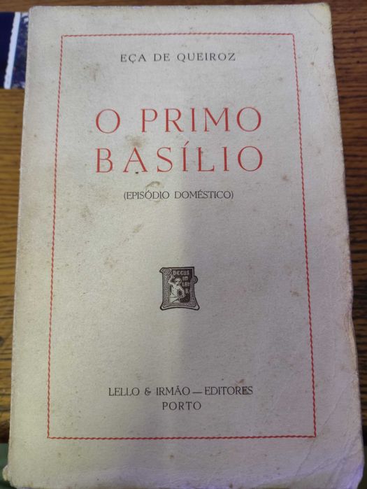 livro de Eça de Queirós Lello & Irmao