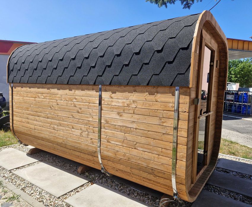 Sauna Ogrodowa Cube 3,6m dostępna od ręki!