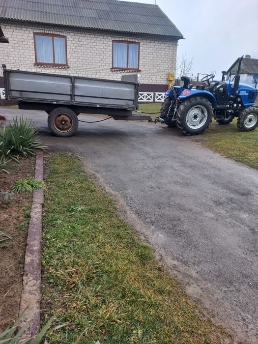 Причіп до міні трактора