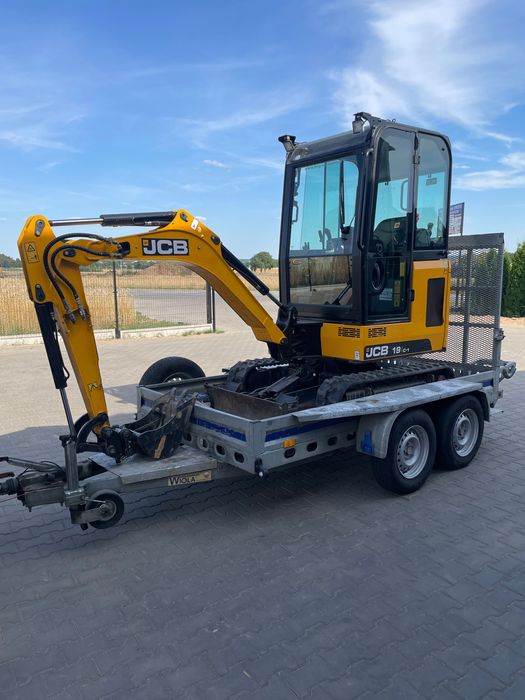 Wynajem minikoparki JCB wypożyczalnia