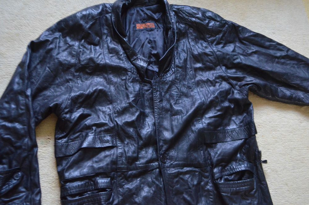 płaszcz skóra naturalna XL Lottusse vintage