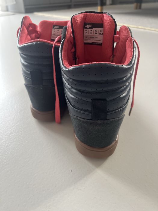 4F buty, adidasy na koturnie 38 rozm