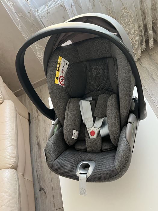 Cybex Cloud T Plus Mirage Grey автокрісло/ автолюлька