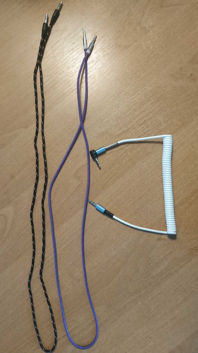 Кабель шнур AUX 3.5/3.5 папа/папа, папа/мама