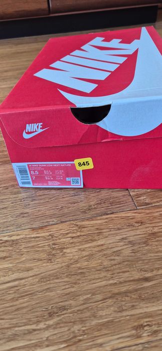 Buty NIKE biało-czerwone