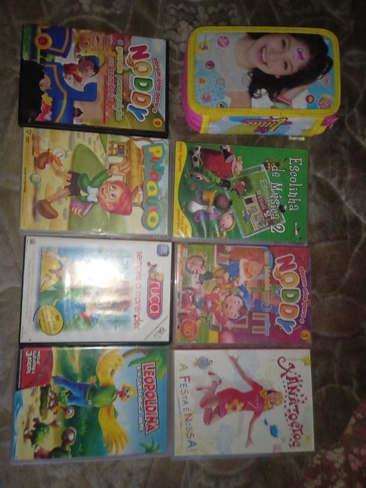 Dvd desenho animado sete