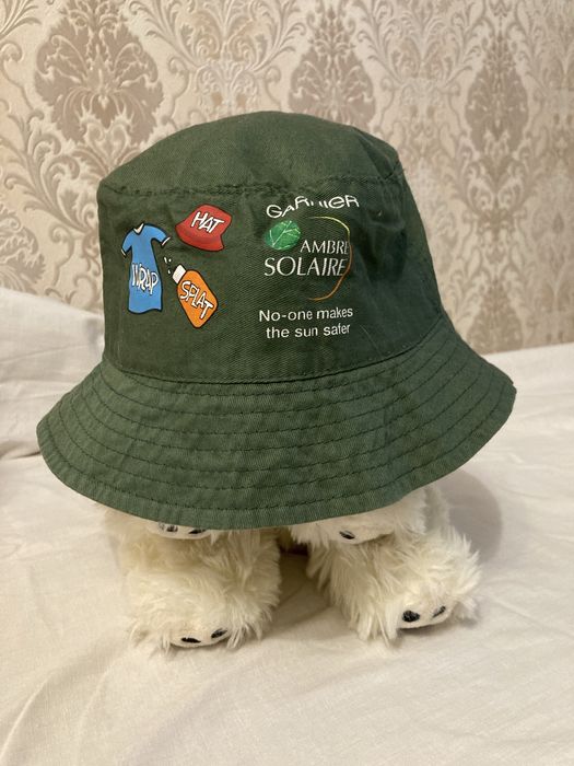 Шапка спортивнаунісекс дитяча + подарунок літня дитяча панамка