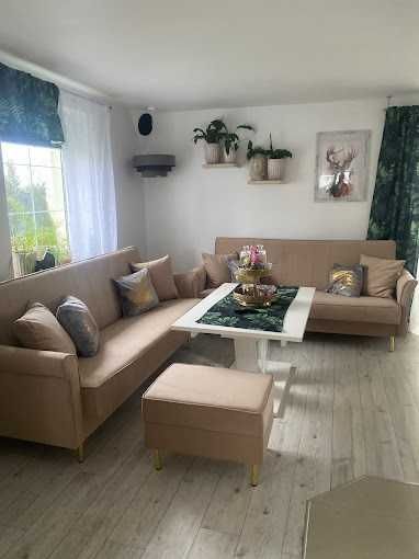 Zestaw mebli 3,2, pufa, Funkcja spania, pojemnik na pościel, PRODUCENT