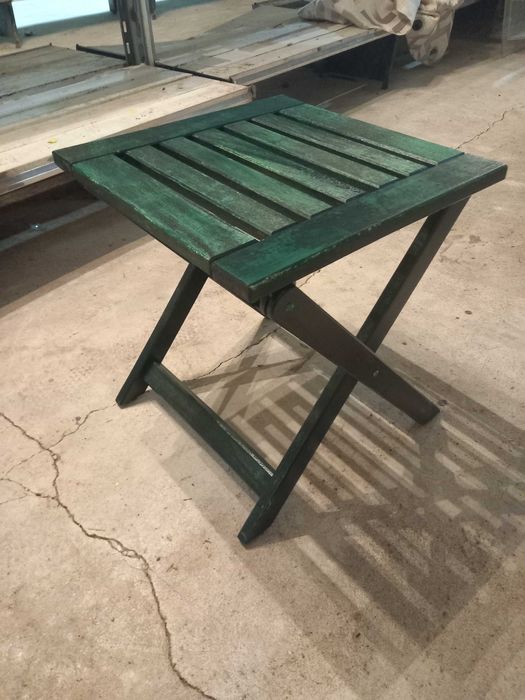 Mesa ou banco dobrável, exterior/interior , madeira