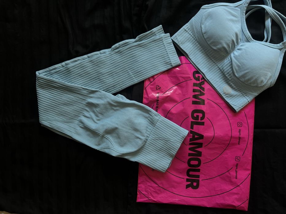 Zestaw z Gym Glamour Push Up 2 Blue Lagoon