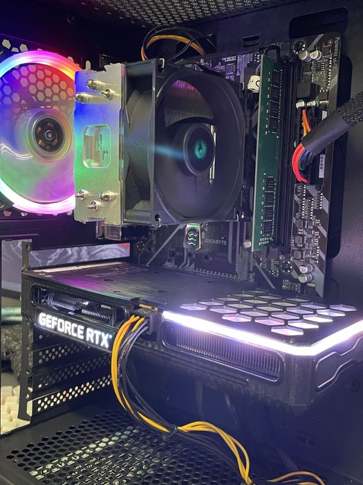 RTX 3060 Ti | R5 3600 | 16GB DDR4 | 120GB + 1TB | 550W Ігровий ПК