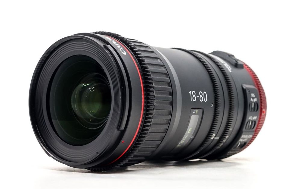 Objectiva Canon Cine CN 18-80 autofocus IS Cinema (só até ao final de Junho)