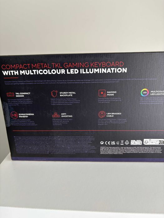 GXT 833 Thado Teclado TKL com iluminação