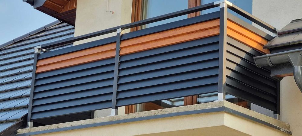 Balustrada tarasowa Fello FENDER balkon taras aluminium barierka