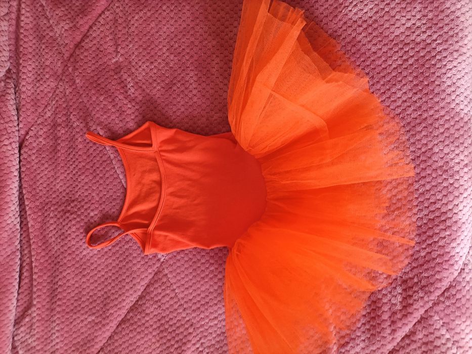 Fato com tule 5/6 anos