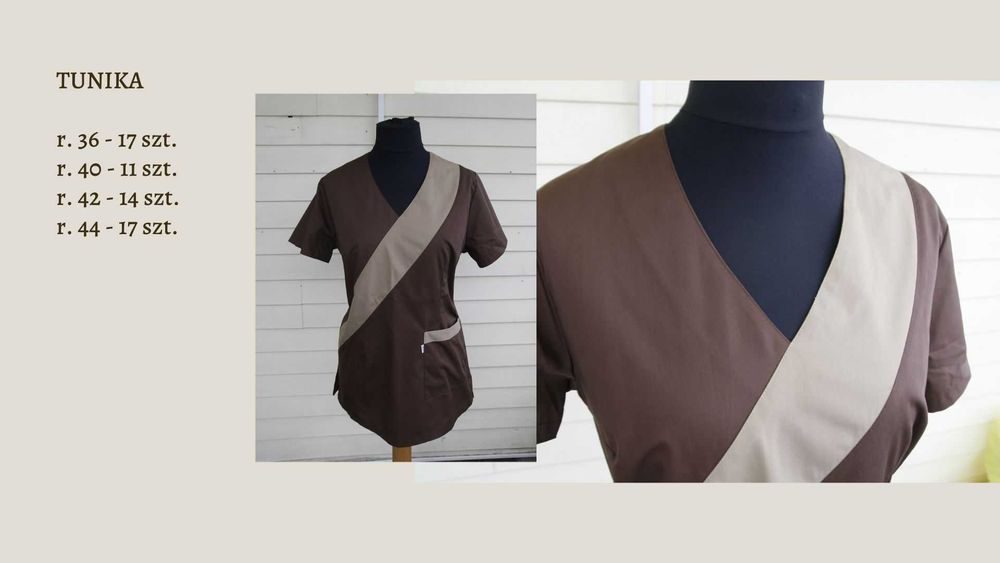 Uniform medyczny/kosmetyczny