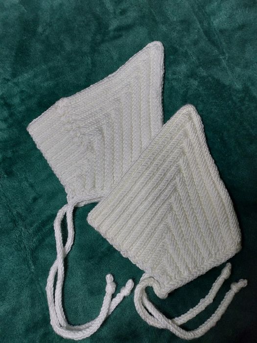 Чепчик дитячий в'язаний "ельфік"