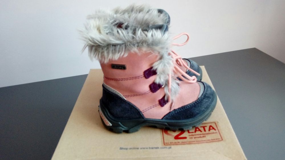 Trzewiki ocieplane Bartek 21Y rozm 23