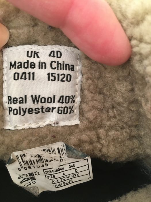 37 kozaki Clarks UK 4D ocieplane wełną