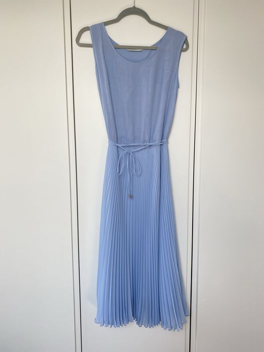 Sukienka plisowana maxi