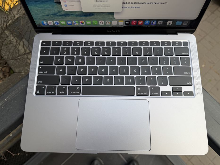 MacBook Air 13” M1 8/256gb Space Gray з apple care+ до листопада 2026