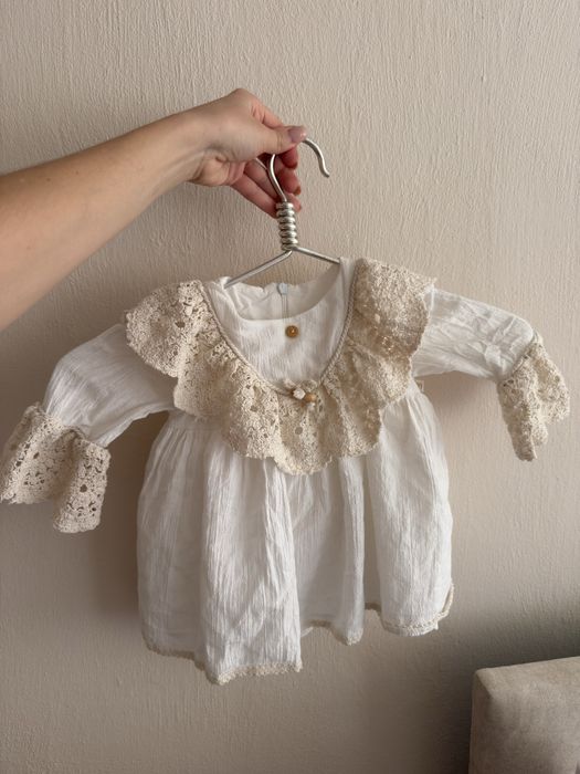 Сукня в стилі бохо на дівчинку 6-12 місяців