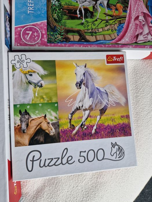 Puzzle trefl 3 pudełka