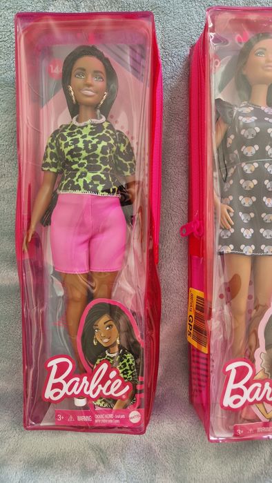 Barbie lalki Fashionistas nr 140 i 144, 2 sztuki