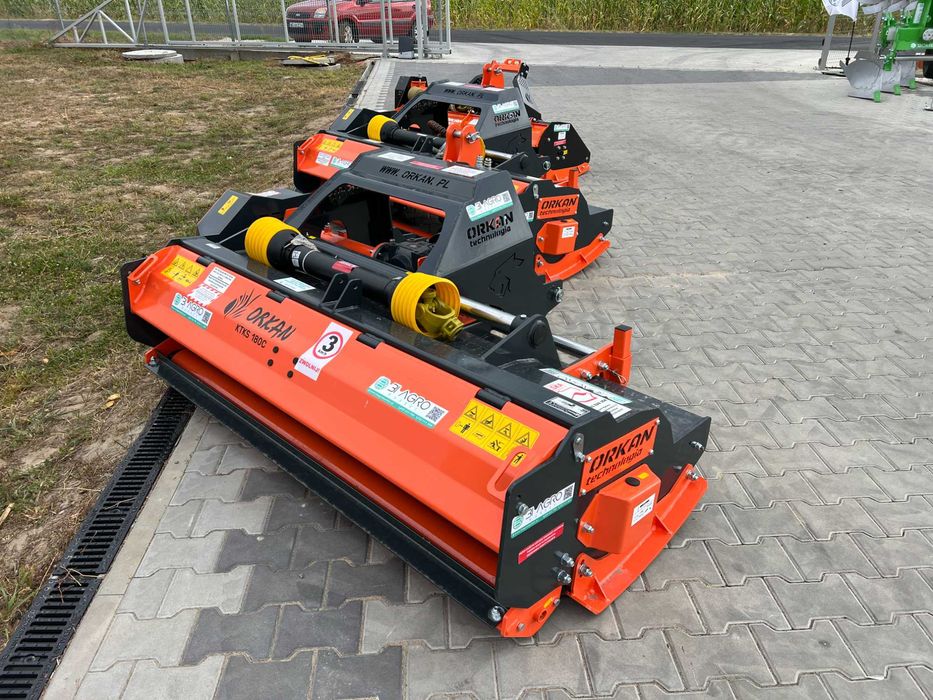 Kosiarka bijakowa +przesuw mulczer 1.6- 1.8- 2.0m ORKAN m.1200g PUMA