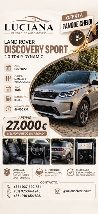 Land Rover Discovery Sport 2.0 TD4 R-DYNAMIC