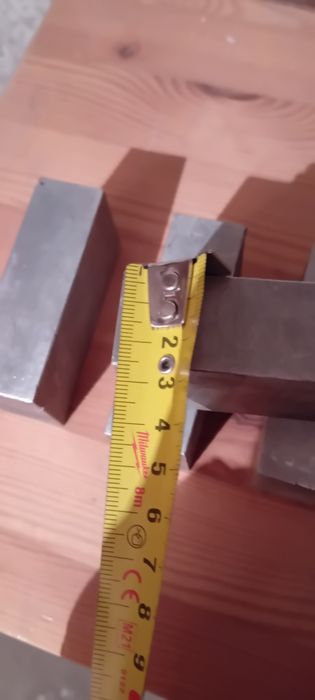 Kostka aluminiowa 80x40x25 5 szt