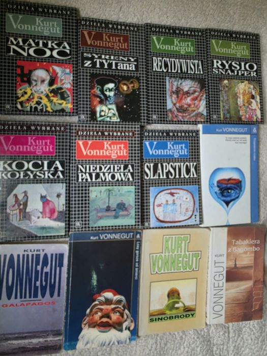 Kurt Vonnegut Jr. kolekcja 12 książek