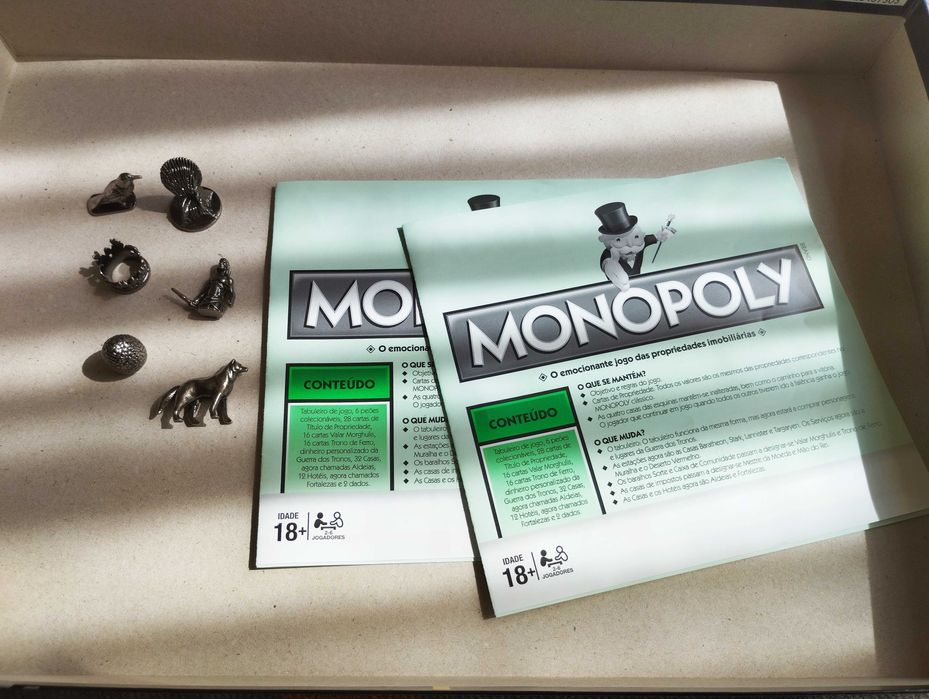 Monopoly Game of Thrones Edição de Colecionador