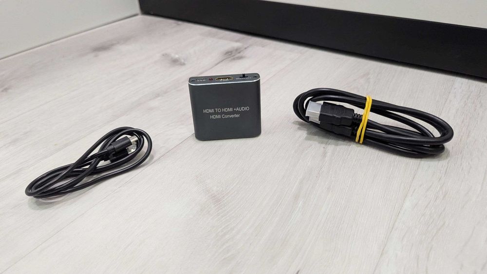 hdmi audio extractor 4K оптичний та AUX