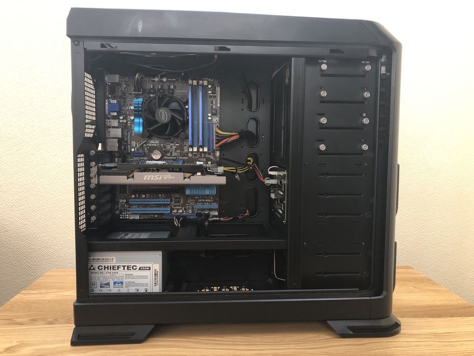 Ситемный блок. Системник. Компьютер. Пк в сборе. Zalman gs 1200