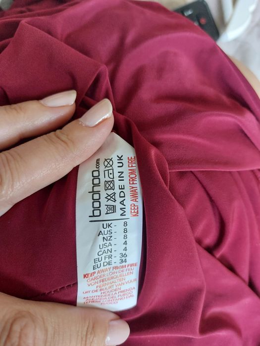 Bordowe body w super stanie rozmiar 36