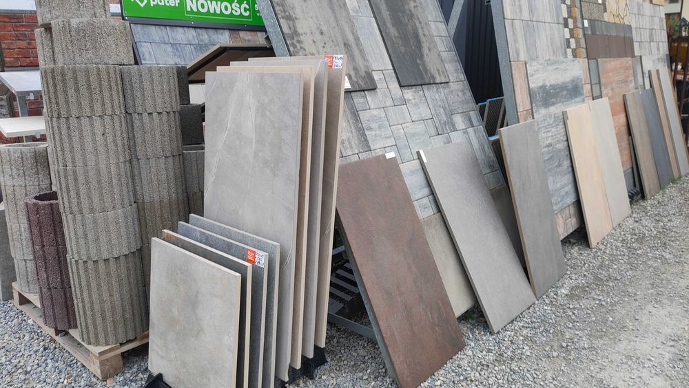 Płytki ceramiczne płyty gresowe gres taras cermika 2cm tarasowe płyta