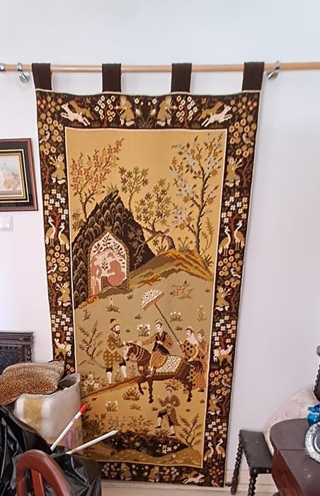 2 Taperes Arraioles, Tamanho de uma porta forrados/quadro