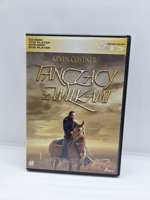Tańczący z wilkami DVD film Kevin Costner płyta Poznań