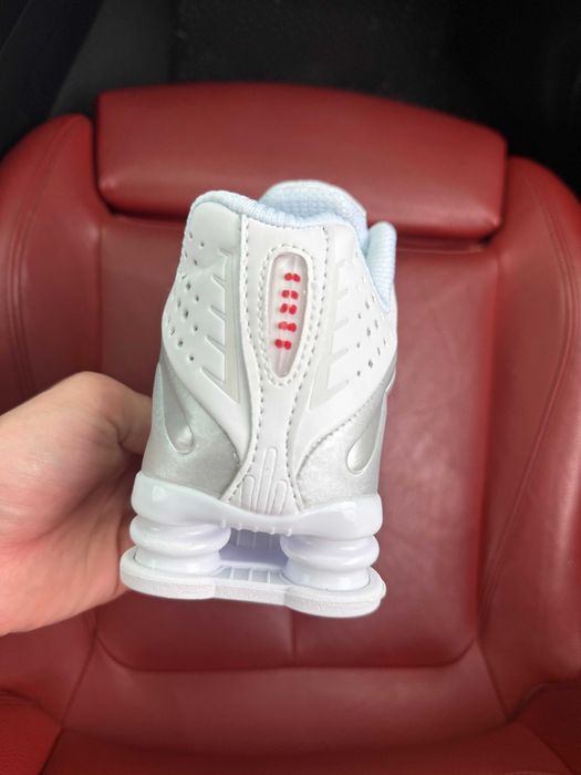 (ОПЛАТА ПІСЛЯ ОГЛЯДУ)Nike Shox R4 White Найк Шокс Р4 Білі
