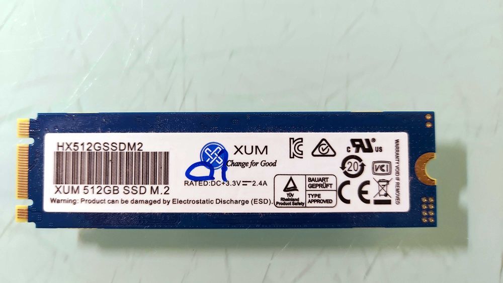 Dysk SSD M2 SATA 512 GB
