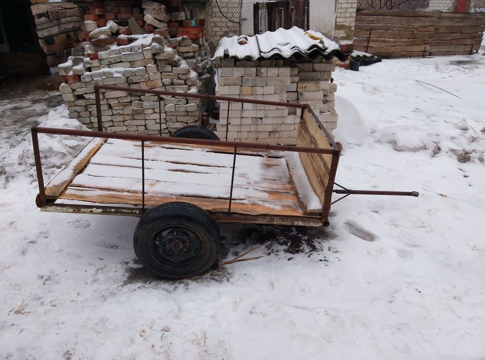 Продам срочно прицеп під авто, мотоцикол мотоблок.