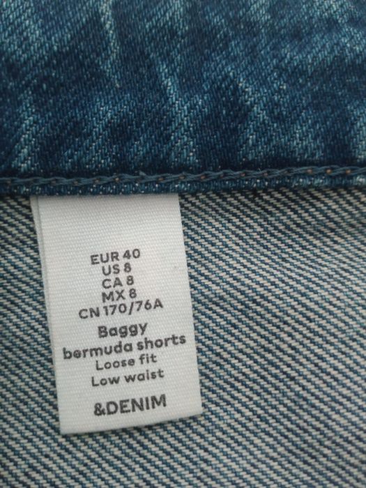 Spodenki jeans h&m r. 40