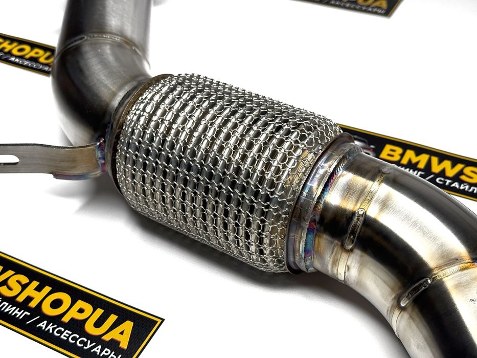 Даунпайп N57/B57 BMW F30/10/F15 G20/30/01/11 E90/60/70 30d/35d/40d/50d