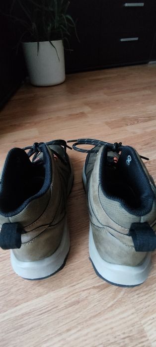 Trzewiki zima khaki sznurowane 42