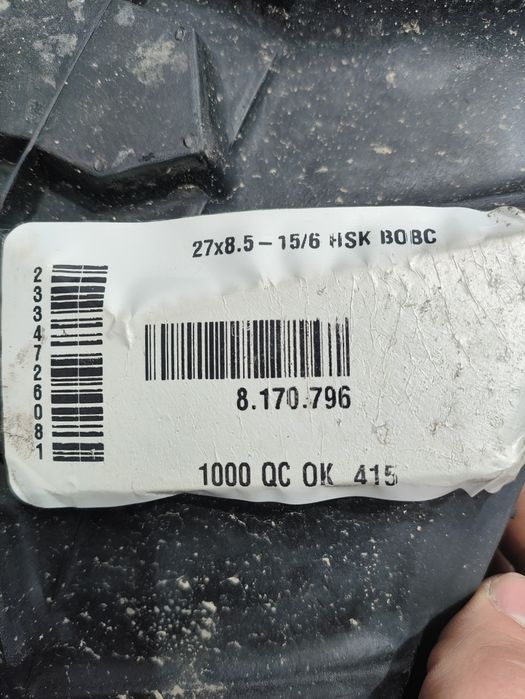 Opona 27x8.5-15 6PR Bobcat Heavy Duty