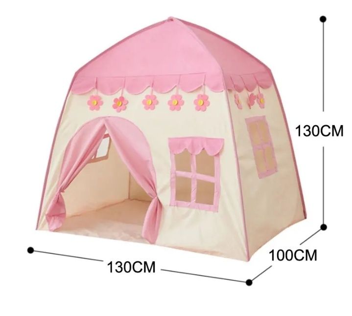 Castelo de princesa desmontável