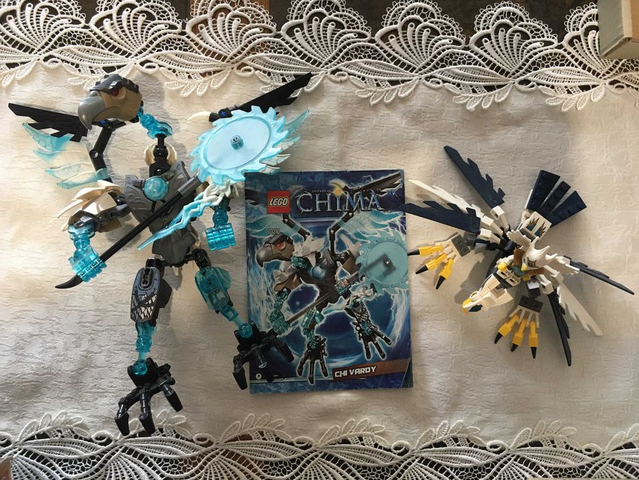 LEGO Chima 70210 CHI VARDY oraz dodatek Namysłów •