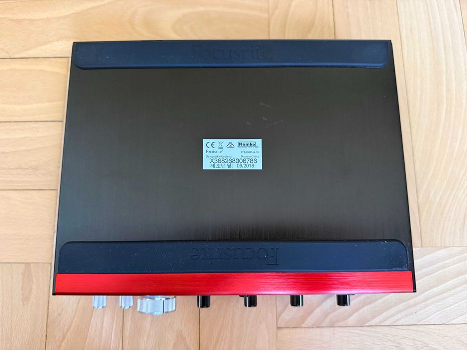 Focusrite Clarett 4Pre – interfejs audio USB / stan bardzo dobry